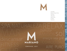 Tablet Screenshot of playamariano.com.ar